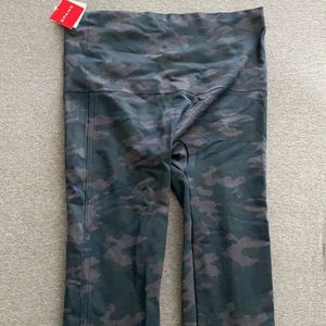 Spanx black camo leggings- with tags